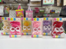 Booties/Rosette headband gift set fts40392