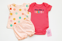 Girl Outfit on Hanger 3pc fts40452