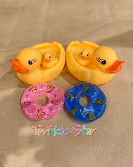 Squeaky Rubber Duckyw/Ring 3pc FTS17375
