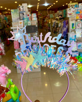 TS Happy Birthday Headband