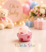 Token Candle-Cupcake Design  FTS23111