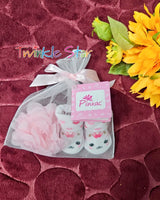 Baby Socks & headband gift set fts40175