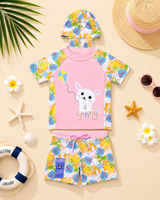 Boys Dino Rash guard 3pc fts40538