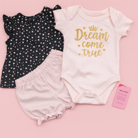 Girl Outfit on Hanger 3pc fts40452