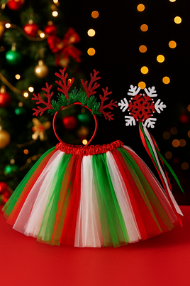 Christmas Outfit for girls fts15648