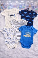 Onesies 5pk Asst fts40313