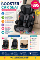 Carseat/Booster 2 Tone TS202029