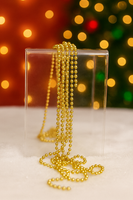 Christmas beads on string fts15624
