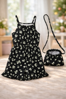 Girl Short Jumper & Purse fts40501