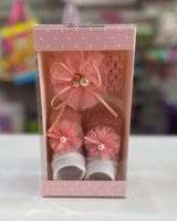 Bootie/flower headband fts40393