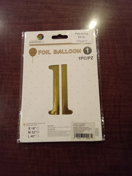 Party Air Foil Balloon 32" FTS19717-1