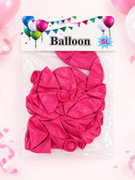 Balloon 12pk fts19195-pink