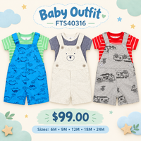 Baby Outfit FTS40316-6M