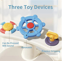 Bath Seat w/Temp gauge & toys fts40389