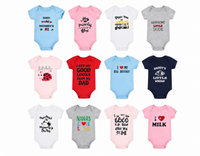 Onesie w/Sayings fts40456