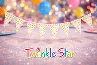 Party Banner Cone-Stars FTS19725