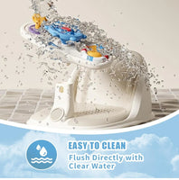 Bath Seat w/Temp gauge & toys fts40389