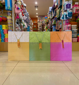 Gift Bag Tri Colour 16' X 12'  FTS32702