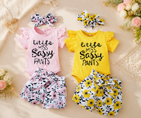 Onesie Pants & Head tie fts40559