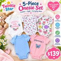 Onesies 5pk Asst fts40313