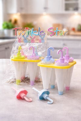 Frozen Popsicle Mold 4pc FTS27121