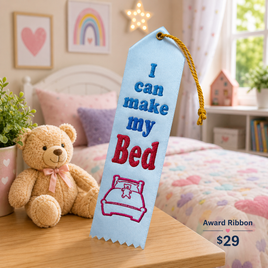 Award Ribbon I Can Make My Bed BPSAR049