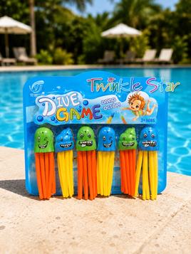 Diving Octopus 6pc Game fts17979
