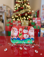 Christmas serving tray Rect med fts15698