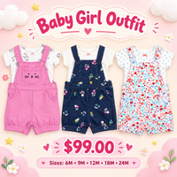 Baby Outfit FTS40316-6M