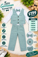 Boys Formal 3pc Outfit w/Bow Tie fts40504