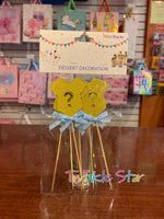 Gender Reveal Cupcake Topper 6 FTS32555