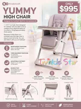 Kinder Kraft Feeding Chair fts40048