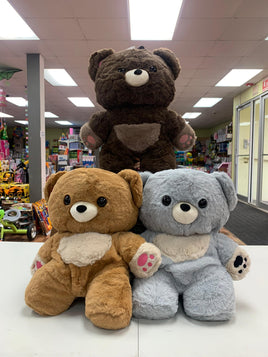 Plush Teddy Backpack 14\" FTS17926