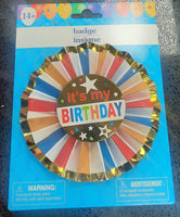 Birthday Badge 62626