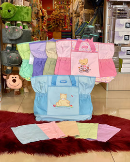 Diaper Bag w/Mesh/Applique FTS32011