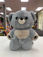 Plush Teddy Backpack 14"