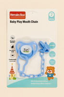 Pacifier w/chain & clip fts40017