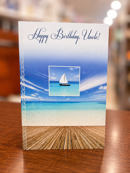 Greeting Card Birthday Uncle ace338