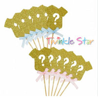 Gender Reveal Cupcake Topper 6 FTS32555