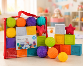 Textured blocks/balls fts40239