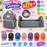 Diaper Bag & Sleeper TS202078