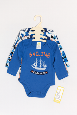 Full Printed LS Onezies 4pk fts40458