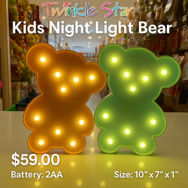Kids Night Light Bear FTS23801