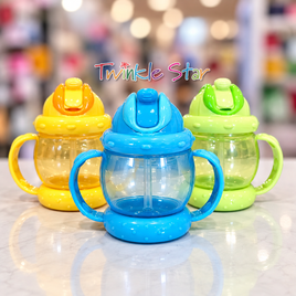 Cup w/Straw Flip 2 Handle Soli FTS32181