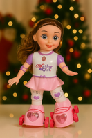 Toy Skating Doll 12" fts17956