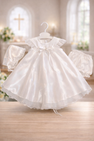 White Christening w/Thread Rib SLL12-18