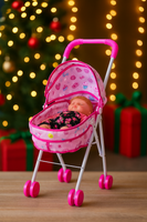 Doll in Stroller fts17664