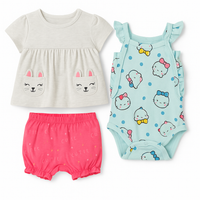 Girl Outfit on Hanger 3pc fts40452