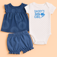 Girl Outfit on Hanger 3pc fts40452