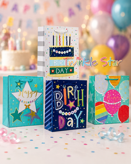 Gift bag birthday 12*16\" fts26181